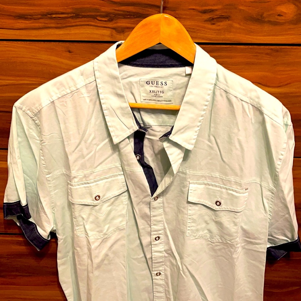 Guess button down shirt